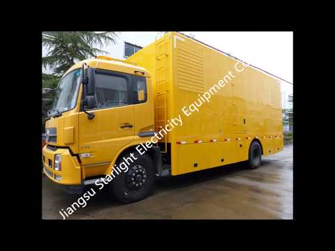 Truck Mounted Diesel Generator Set 20KW to 2200KW