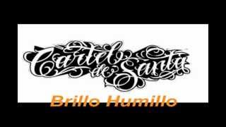 BRILLO HUMILLO- cartel de santa