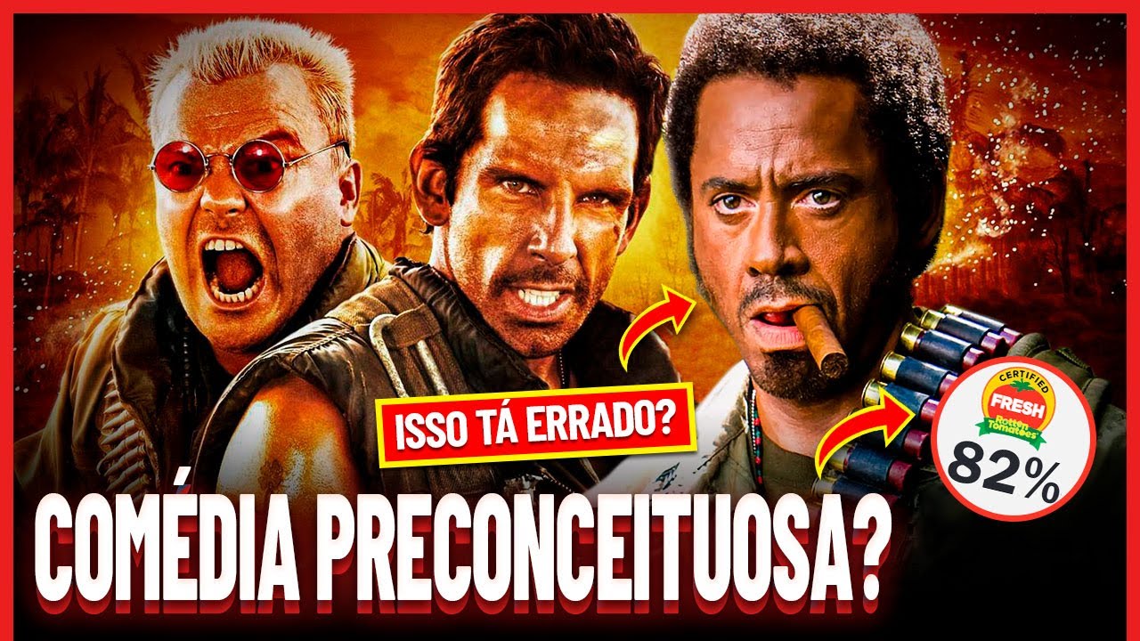Por que Trovão Tropical é uma Comédia PROIBIDA nos Dias de Hoje? | Filmes TOP #15