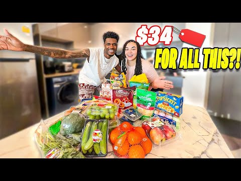 We Grocery Shopped For Our New Condo… and Only Spent $34?! 🛒😳