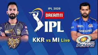 LIVE Cricket Scorecard - MI vs KKR | IPL 2020 - 5th Match | Mumbai Indians vs Kolkata Knight Riders