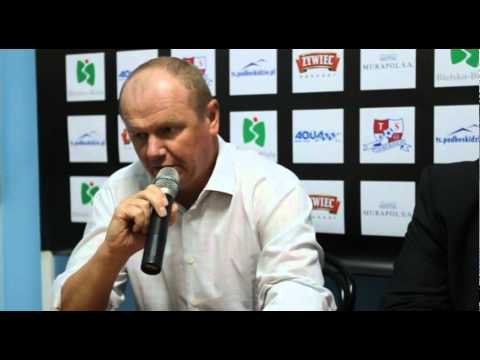 Robert Kasperczyk po meczu Podbeskidzie - GKS Bełchatów (Puchar Polski)
