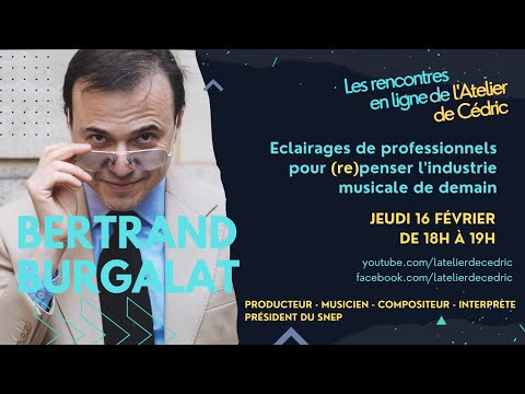 Bertrand Burgalat - Producteur @ TRICATEL - Vice-Président @ SNEP