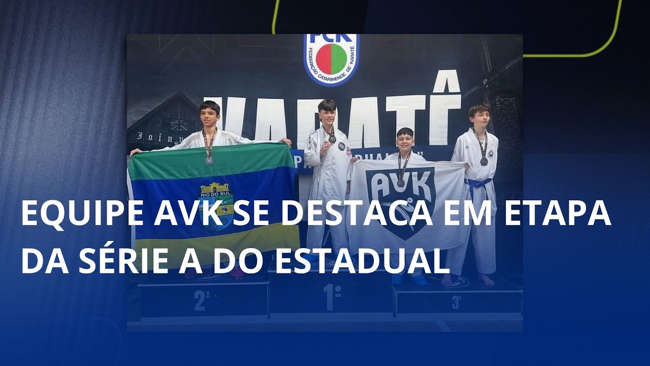 Equipe AVK se destaca em etapa da Série A do Estadual