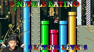 [Super Mario Maker 2] JUGANDO NIVELES De CREADORES LATINOS!!! Del Mundooo!!!