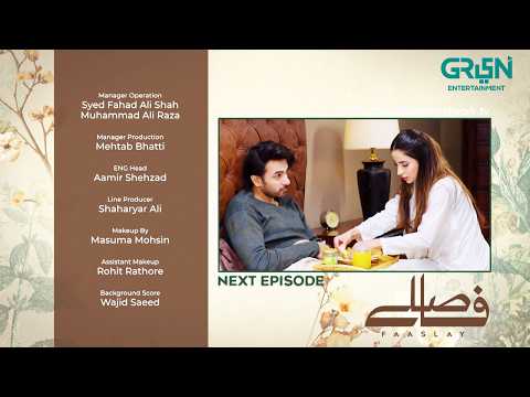 Faaslay Episode 36 ( Teaser ) 21st February 2026 | Ali Ansari - Saboor Aly | Green TV Entertainment