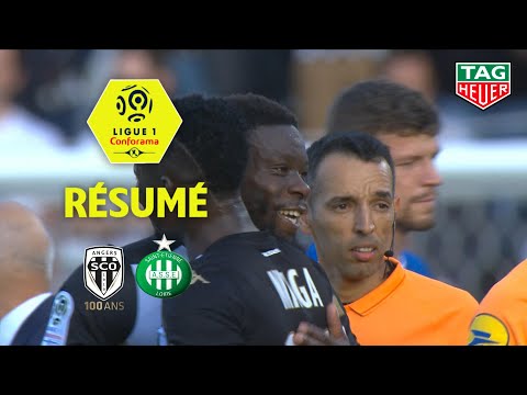 Angers SCO - AS Saint-Etienne ( 4-1 ) - Résumé - (SCO - ASSE) / 2019-20