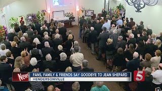 Family, Friends Remember Jean Shepard At Service