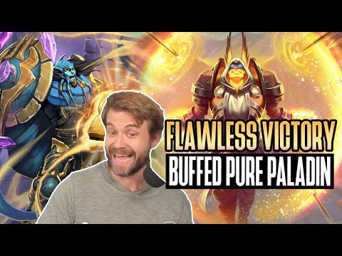 (Hearthstone) Buffed Pure Paladin and the Flawless Victory