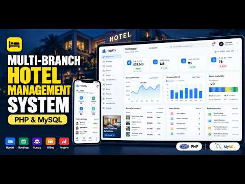 Building a Multi-Branch Hotel Management System with PHP & MySQL