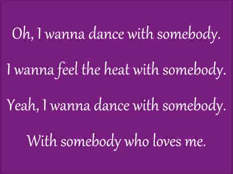 lovestruck - i wanna dance with somebody w/ lyrics