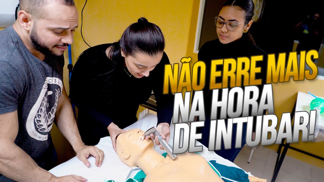 O grande SEGREDO dos anestesistas na intubação orotraqueal: POSICIONAMENTO