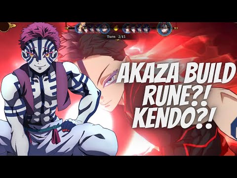 DETAIL AKAZA BUILD KENDO DAN RUNE ❗❗ - BLADE OF PILLAR