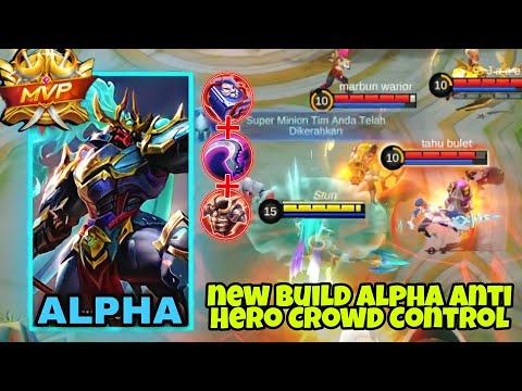 Tutorial Alpha Cepat Farming Dan Rusuh Buff Musuh Terbaru - Top Global Alpha - Build Alpha Terkuat