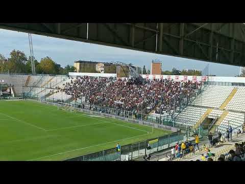 Modena vs Reggina. Derby Serie B Italy. Beautiful atmosphere