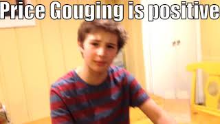 Price Gouging is positive