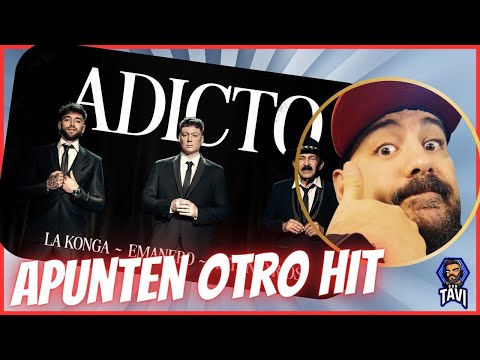 REACCION A Emanero, La Konga, Antonio Rios - ADICTO (Official Video)
