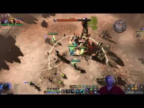 Dota 2 Siltbreaker Defeating Final BOSS Rhyzik