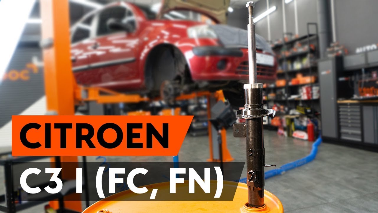 Byta fjäderben fram på Citroen C3 1 – utbytesguide