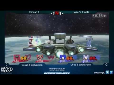 FNF 1-9-15 - Smash 4 - Bo X7 & RockyLuna vs. Chez & JbrockPony - Losers Finals