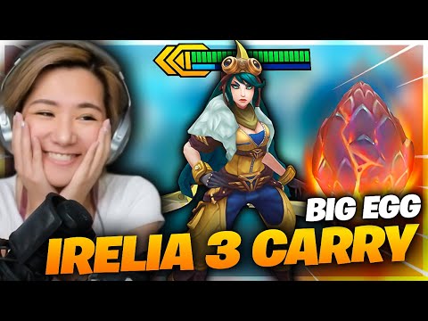 BIG EGG!! 3 Star Irelia Carry with 20 Turn Egg - Teamfight Tactics Set 6.5 | Becca