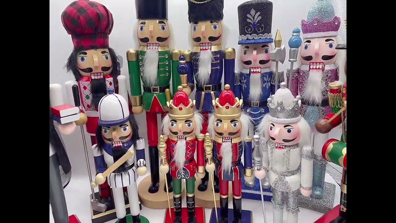 China wooden nutcrackers factory Christmas decorations home decorations #christmas #nutcracker