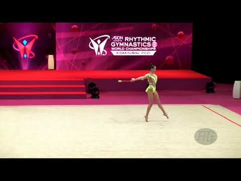 DRAGAN Annaliese (ROU) - 2021 Rhythmic Worlds, Kitakyushu (JPN) - Qualifications Clubs