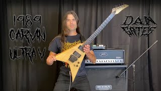 Video thumbnail for 1989 Carvin Ultra V Guitar by Dan Gates