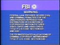 Sony FBI Warning And HiFi Stereo Logo 2000
