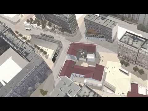 Warsaw Urban Renewal Project - "Nalewki - Andersa Square" - General View