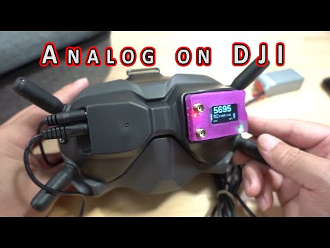 Analog Module Adapter for DJI FPV Goggles // HM D2A 🕶📡