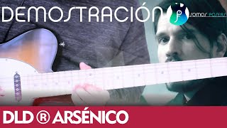 Como tocar ARSÉNICO en guitarra | DLD ⭐️ COVER FÁCIL + TAB ● PLAYROCKSTARZ