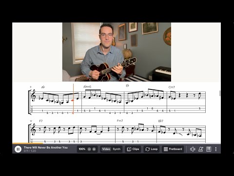 Jazz Mandolin Solo - "There Will Never Be Another You" - Jason Anick