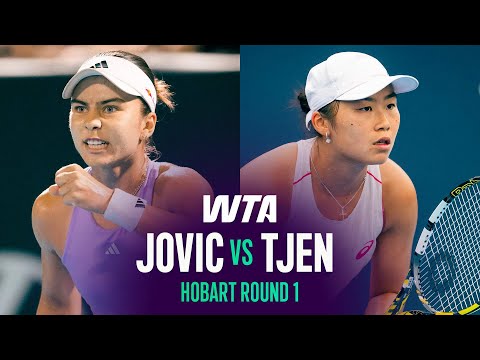 Iva Jovic vs. Janice Tjen | 2026 Hobart Round 1 | WTA Match Highlights