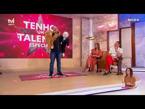 João Seabra e o talento de dar voz... a bonecos! | Dois às 10