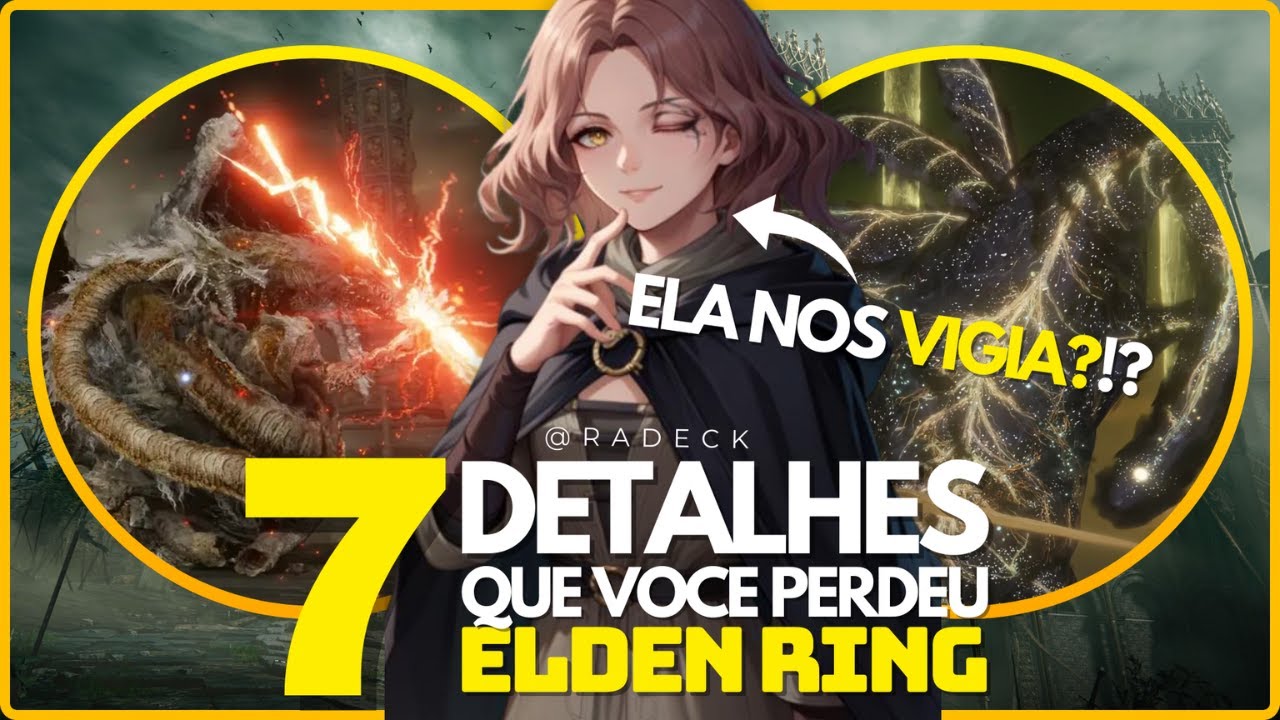 +7 SEGREDOS e DETALHES INCRÍVEIS que você não PERCEBEU em ELDEN RING