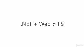 ASP.NET Basics 4 - 1.02 What Is OWIN