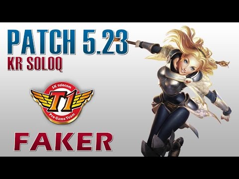 SKT T1 Faker - Lux Mid Lane - KR SoloQ
