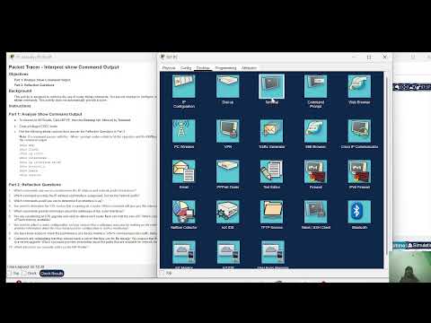 17.5.9 Packet Tracer - Interpret show Command Output