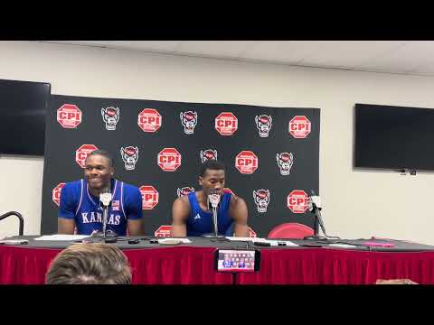 Flory Bidunga and Melvin Council recap KU’s overtime win over NC State