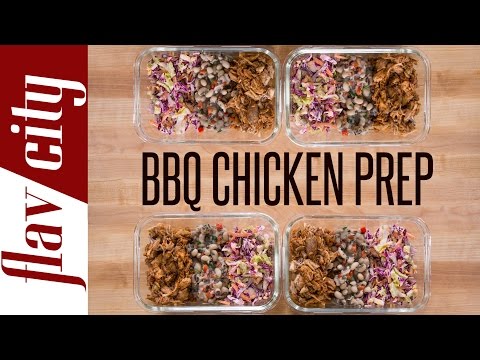 Barbecue Chicken Meal Prep