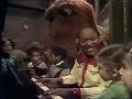 Classic Sesame Street Snuffy Sleeps In The Garage 1980
