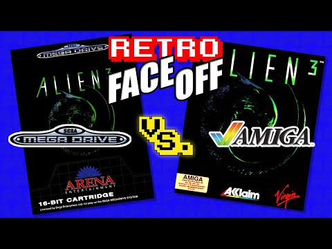 Retro Face Off: Alien 3 (1992) SEGA MegaDrive Vs. Amiga #Retrogaming