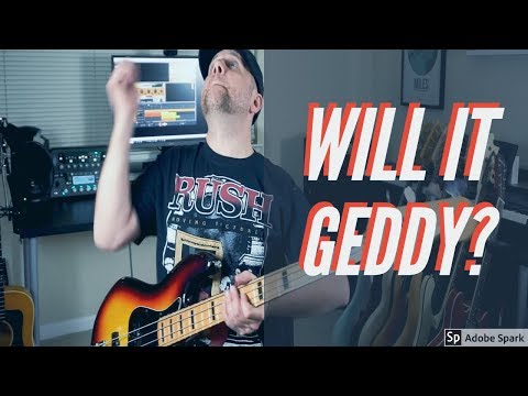 How to get Geddy Lee's tone with any bass