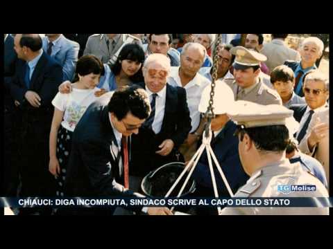 Chiauci: diga incompiuta, sindaco scrive al capo dello stato