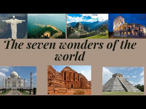 World wonders (7) | What is the 7 wonders of the world? (HTML)