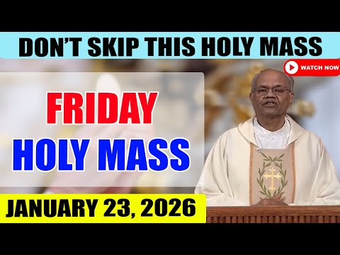 Catholic Mass Today | Daily TV Mass, Friday January 23, 2026