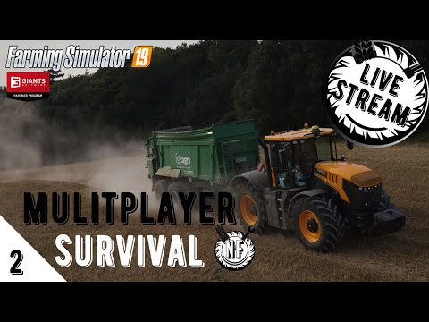 CHELLINGTON VALLEY FS19 | MULTIPLAYER SURVIVAL | LIVESTREAM 2 | FIELD PREP + DRILLING WHEAT