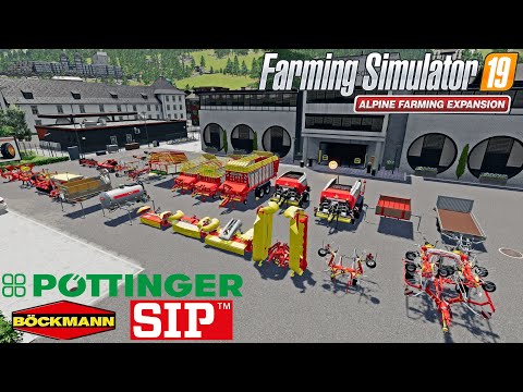 ALL New Equipment! | Alpine DLC - Farming Simulator 19
