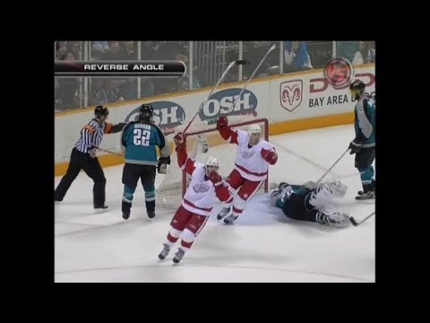 2007 Playoffs: Det @ SJ - Game 4 Highlights